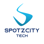 Spotzcity Blue Flame Logo with Name (1)